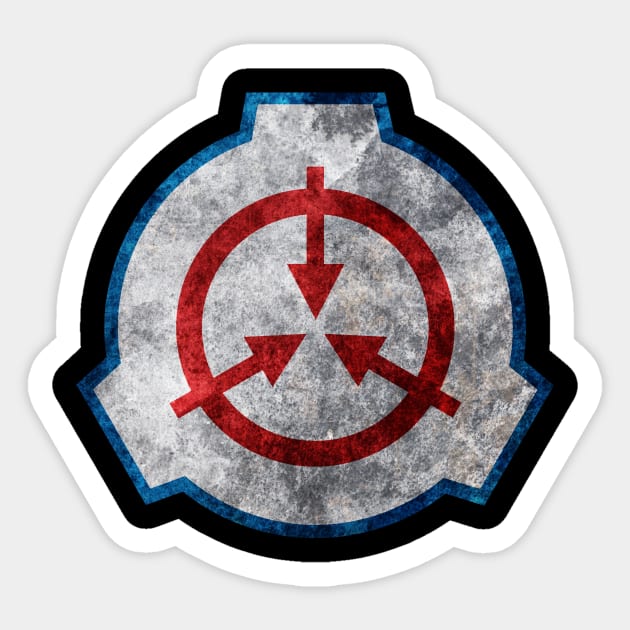 SCP foundation symbol Sticker by Rebellion10